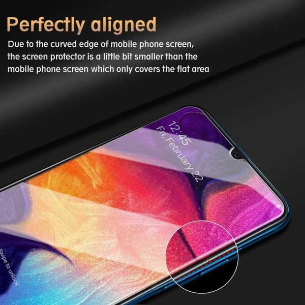 2-PACK Samsung A02s Hærdet glas 0,26 mm 2,5D 9H