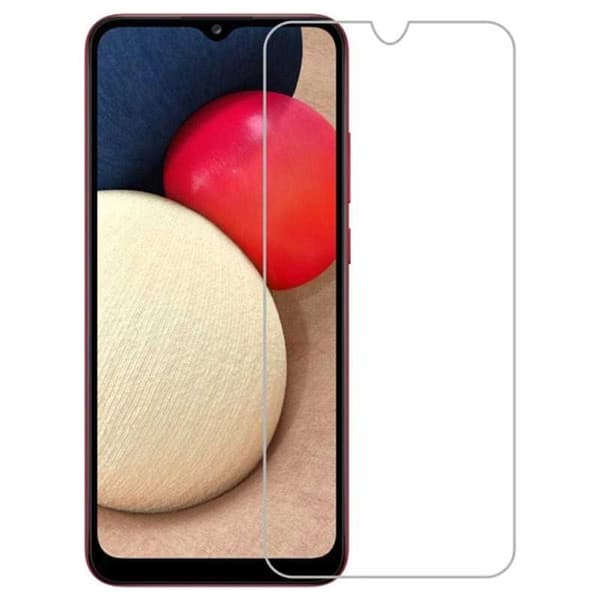 2-PACK Samsung A02s Hærdet glas 0,26 mm 2,5D 9H