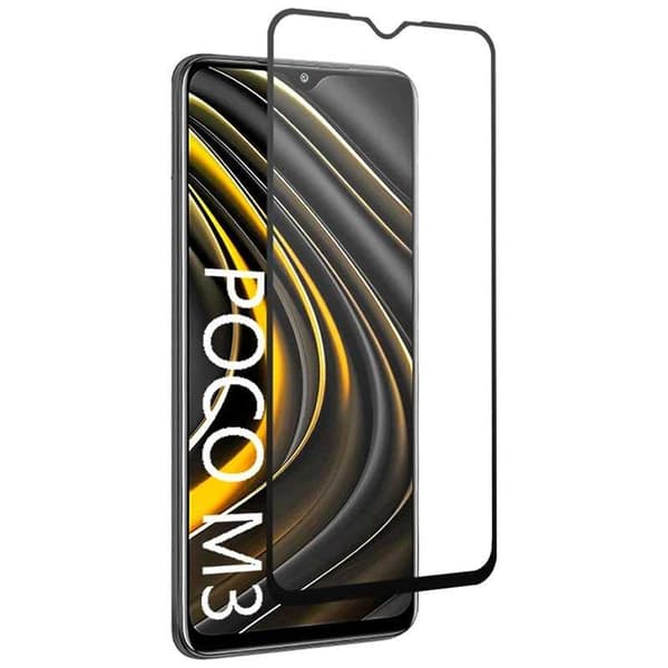 2-PACK Xiaomi Poco M3 Härdat Glas 0.26mm 2.5D 9H Fullframe