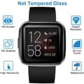 Miniatyrbillede 2 af 6: Fitbit Sense FullFrame 3D hærdet glas 0,2 mm 9H