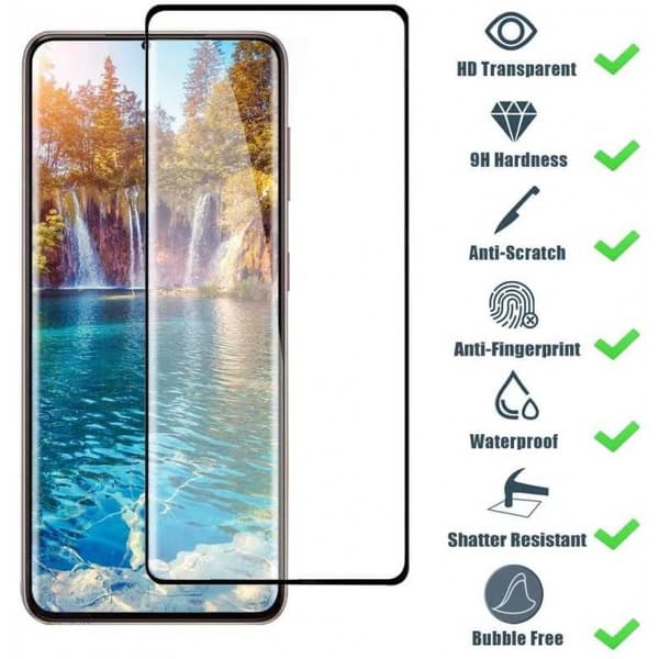 2-PACK Samsung S21 Plus Härdat Glas 0.26mm 9H Fullframe