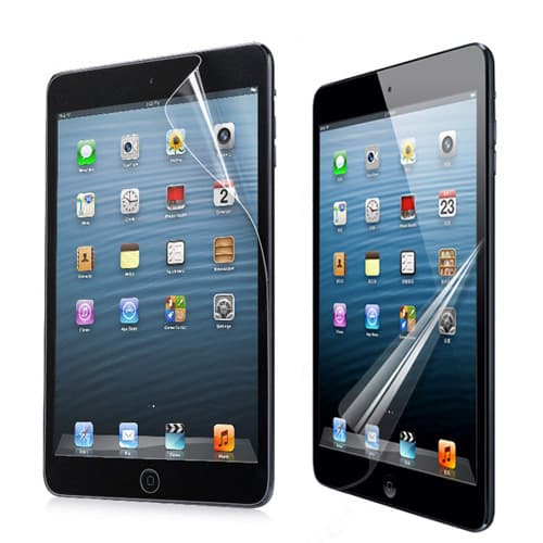 iPad mini 1 & 2 & 3 skärmskydd med trasa - transparent