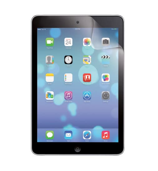 iPad air 1 & 2 & iPad Pro 9.7 & iPad 2017 / 2018 skärmskydd trasalla - läpinäkyvä