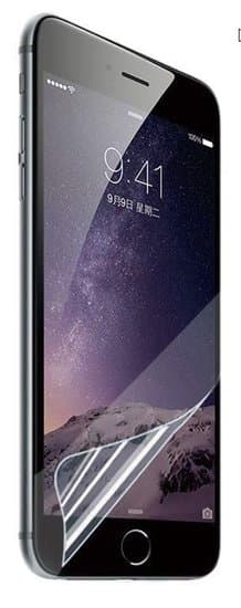 iPhone SE (2020) / iPhone 7 & iPhone 8 skärmskydd with tyg - genomskinlig