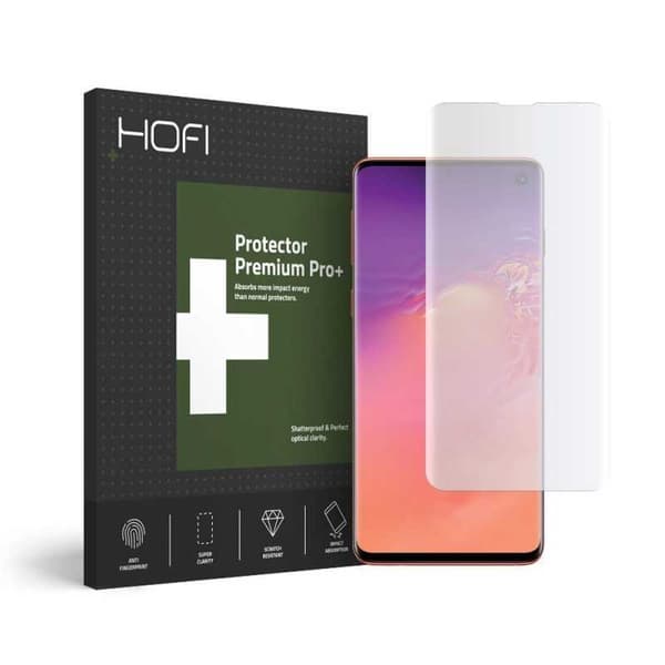 Samsung S10 Härdat Glas 9H Hofi UV