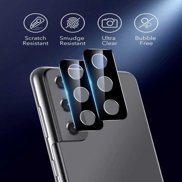 2-PACK Samsung S21 Plus kamerabeskyttelse ESR hærdet glas