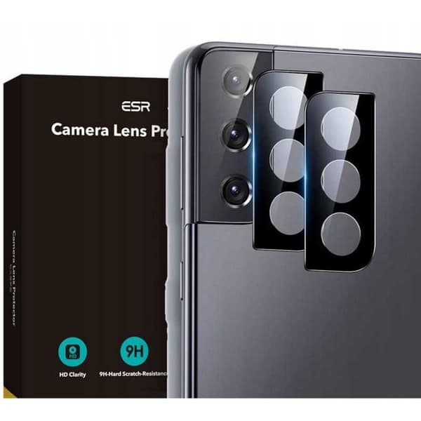 2-PACK Samsung S21 Plus kamerabeskyttelse ESR hærdet glas