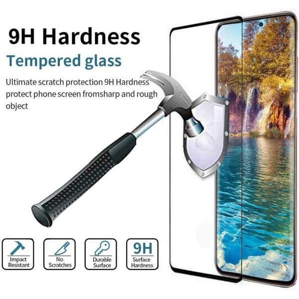 2-PACK Samsung S21 FullFrame 0,26 mm 9H karkaistu lasi