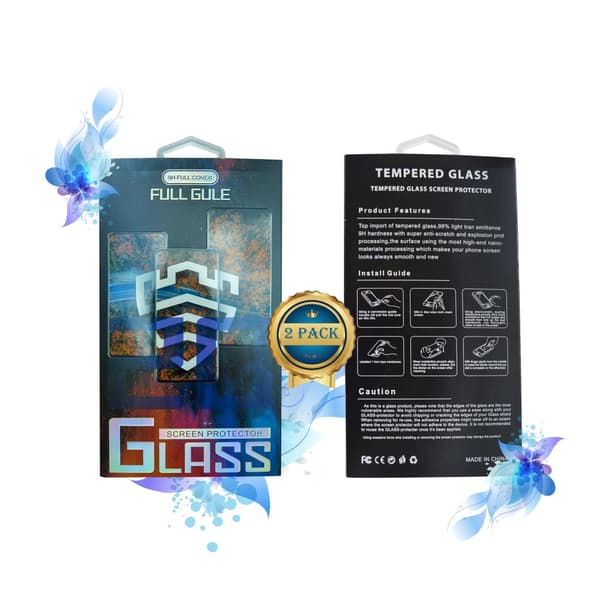 2-pak - Skærmbeskytter iPhone X/11 Pro / XS  (5,8 tommer), hærdet glas