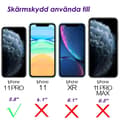 Miniatyrbillede 4 af 11: 2-pak - Skærmbeskytter iPhone X/11 Pro / XS  (5,8 tommer), hærdet glas