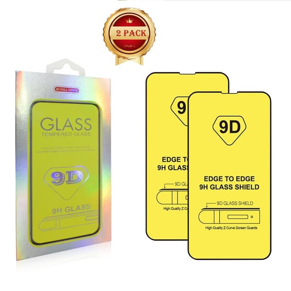 2-pak : Skærmbeskytter iPhone  11 / iPhone XR (6,1 tommer), hærdet glas, 2-pak