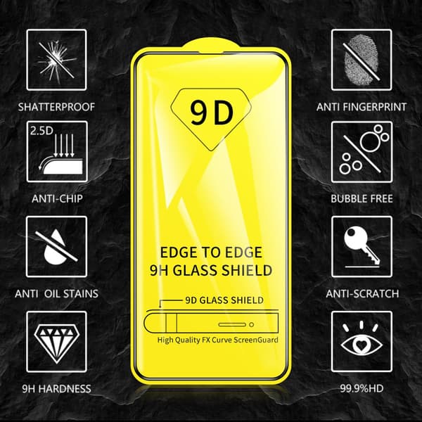 2-PAK: Skærmbeskytter iPhone 7/8/SE2020/SE2022 (4,7 tommer), hærdet glas