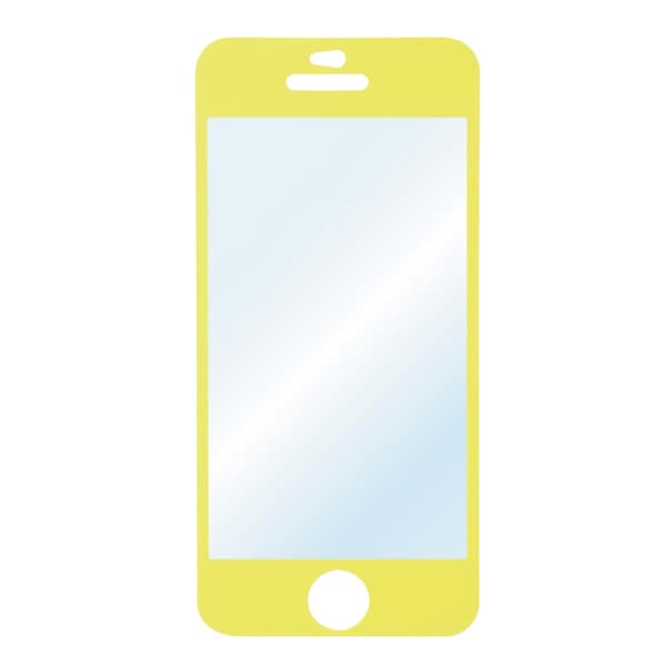 HAMA Skærmbeskyttelse iPhone 5C Gul 1-pak