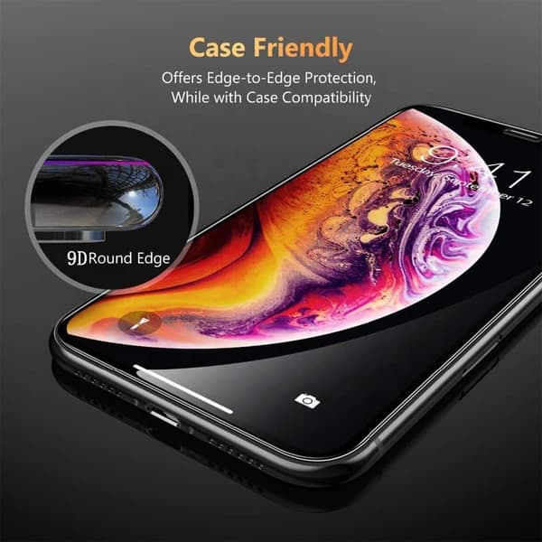 2-PACK: iPhone 12 Mini Skärmskydd  5.4 Tums, Härdat Glas Film