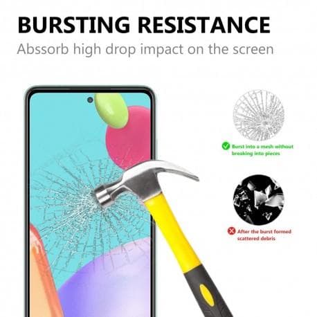 Samsung A52/A52s 4G/5G FullFrame® 0.26mm 9H Härdat Glas