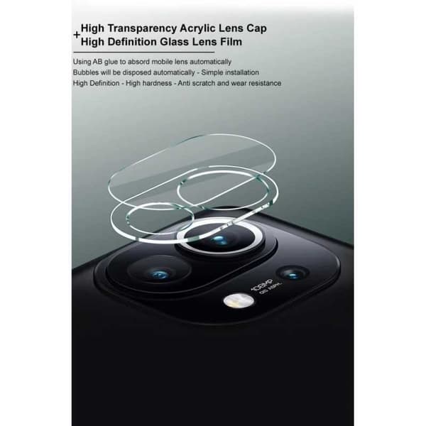 2-PACK Xiaomi Mi 11 Kamera Linsskydd