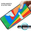 Miniatyrbild 6 av 7: 2-PACK Google Pixel 5 Härdat glas 0.26mm 2.5D 9H