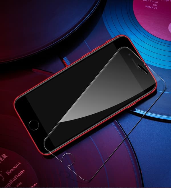 iPhone SE 2020 / iPhone 7 / iPhone 8 - Hærdet beskyttelsesglas