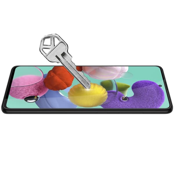 Samsung Galaxy S10 Lite / Xiaomi Redmi Note 10 Lite - Täysin karkaistu suojalasi.