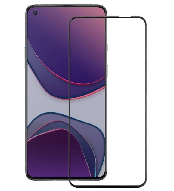 OnePlus 8T - Fuldt hærdet beskyttelsesglas
