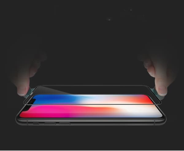 iPhone 11 Pro / iPhone X / iPhone XS - Hærdet beskyttelsesglas med fuld dækning