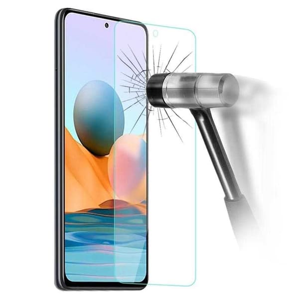 2-PACK Xiaomi Redmi Note 10 Hærdet glas 0,26 mm 2,5D 9H