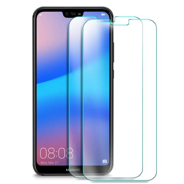 2-Pack - Huawei P20 Lite - Skärmskydd i Härdat Glas