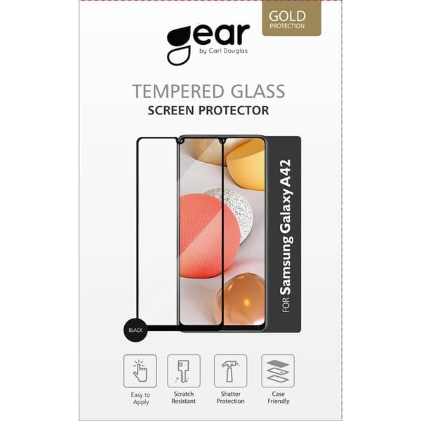 Hærdet Glas 2.5D Full Cover Sort Samsung A42