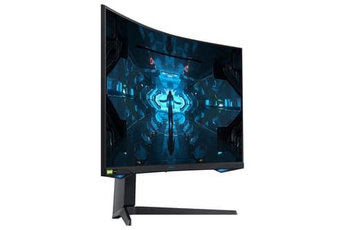 Samsung Samsung C32G75TQSR, 80 cm (31.5"), 2560 x 1440 pixel, QLED, 1 ms, Sort