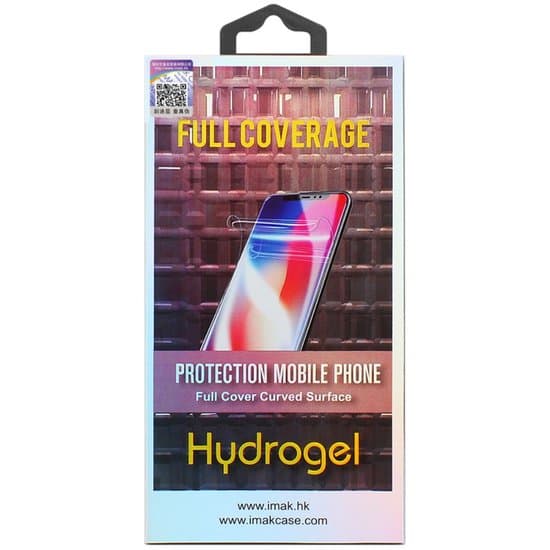 IMAK Soft Clear Hydrogel III 2 styks skærmbeskytter til Samsung Galaxy S21 med fuld beskyttelse