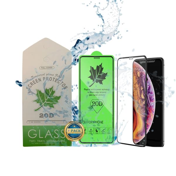 3 PACK: 20D skärmskydd iPhone 12/ iphone 12 Pro 6.1 Tums, 9H Premium