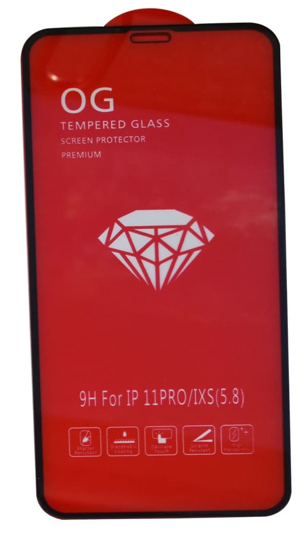 2 PACK- Skärmskydd iPhone X, XS, 11 Pro, 5.8 Tums -Golden Armor