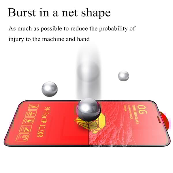 2 PACK -Skärmskydd iPhone 11/ iPhone11-XR, 6.1 Tums, Golden Armor