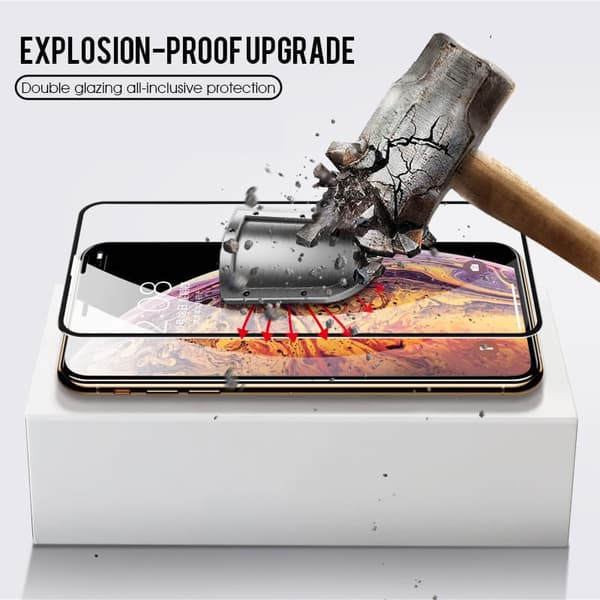 2-Pack Iphone X / XS / 11 PRO Härdat Glas 9H - Super Kvalitet 3D Skärmskydd