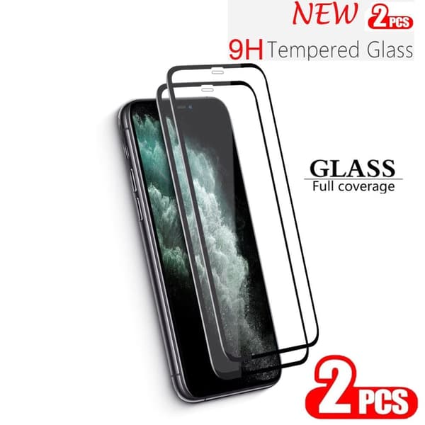 2-Pack Iphone X / XS / 11 PRO Härdat Glas 9H - Super Kvalitet 3D Skärmskydd