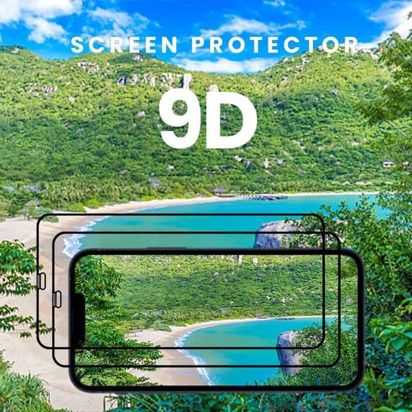 2-pack iPhone 11 Pro MAX - Härdat Glas 9H-Super Kvalitet 3D Skärmskydd