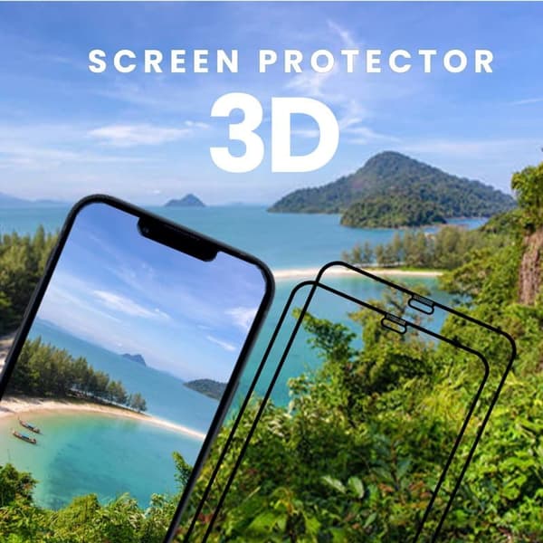 2-pack iPhone 11 Pro MAX - Härdat Glas 9H-Super Kvalitet 3D Skärmskydd