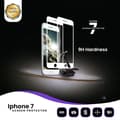 Miniatyrbild 4 av 4: 2-Pack Iphone 7/8 Vit - Härdat Glas 9H - Super Kvalitet 3D Skärmskydd