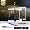 Miniatyrbild 2 av 4: 2-Pack Iphone 7/8 Vit - Härdat Glas 9H - Super Kvalitet 3D Skärmskydd