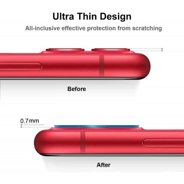 Xiaomi Mi 11 Lite 5D kameralinsebeskytter fleksibelt glas