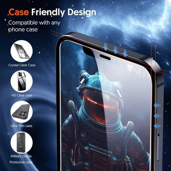 2-PACK Asus Zenfone 8 Flip hærdet glas 0,26 mm 9H Fullframe