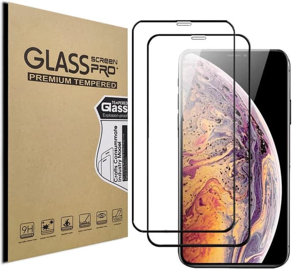(2 Pack) Skärmskydd för  iPhone 12 pro