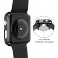 Pikkukuva 7 / 7: 2-PACK Apple Watch 38mm iskuja vaimentava kansi 9H karkaistu lasi 2in1