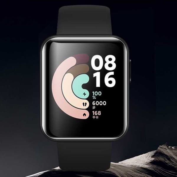 Xiaomi Mi Watch Lite FullFrame 3D karkaistu lasi 0,26 mm 9H