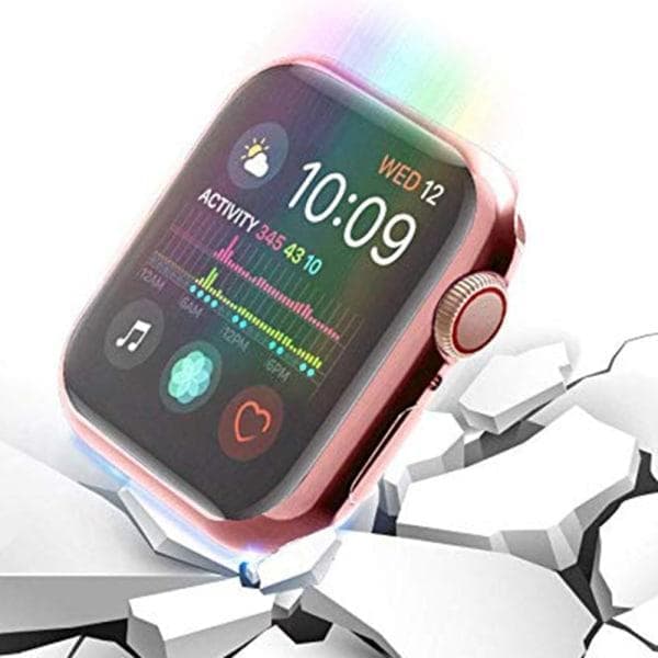 Heltäckande Skal till Apple Watch 4/5/6/SE Skärmskydd 40mm ROSA