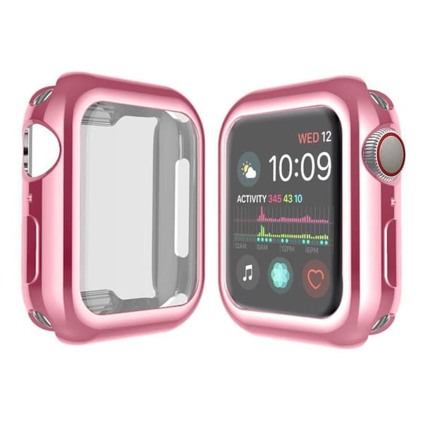 Heltäckande Skal till Apple Watch 4/5/6/SE Skärmskydd 40mm ROSA