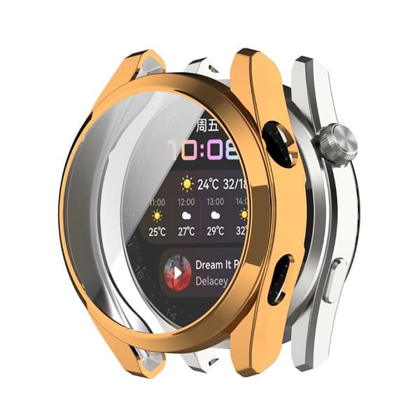 Silikone cover Huawei Watch 3 Pro - Guld