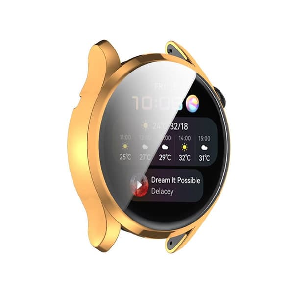 Silikon skal Huawei Watch 3 - Guld