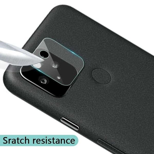 2-PACK Google Pixel 5 Kamera Linsskydd