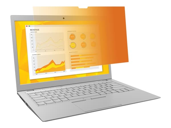 3M personvernfilter i gull - Notebookpersonvernsfilter - avtakbar - 12.5" - gull Gull